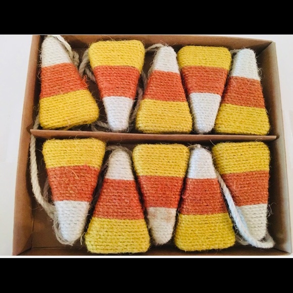 Candy Corn Twine 6 ft garland Halloween Harvest - Picture 3 of 4